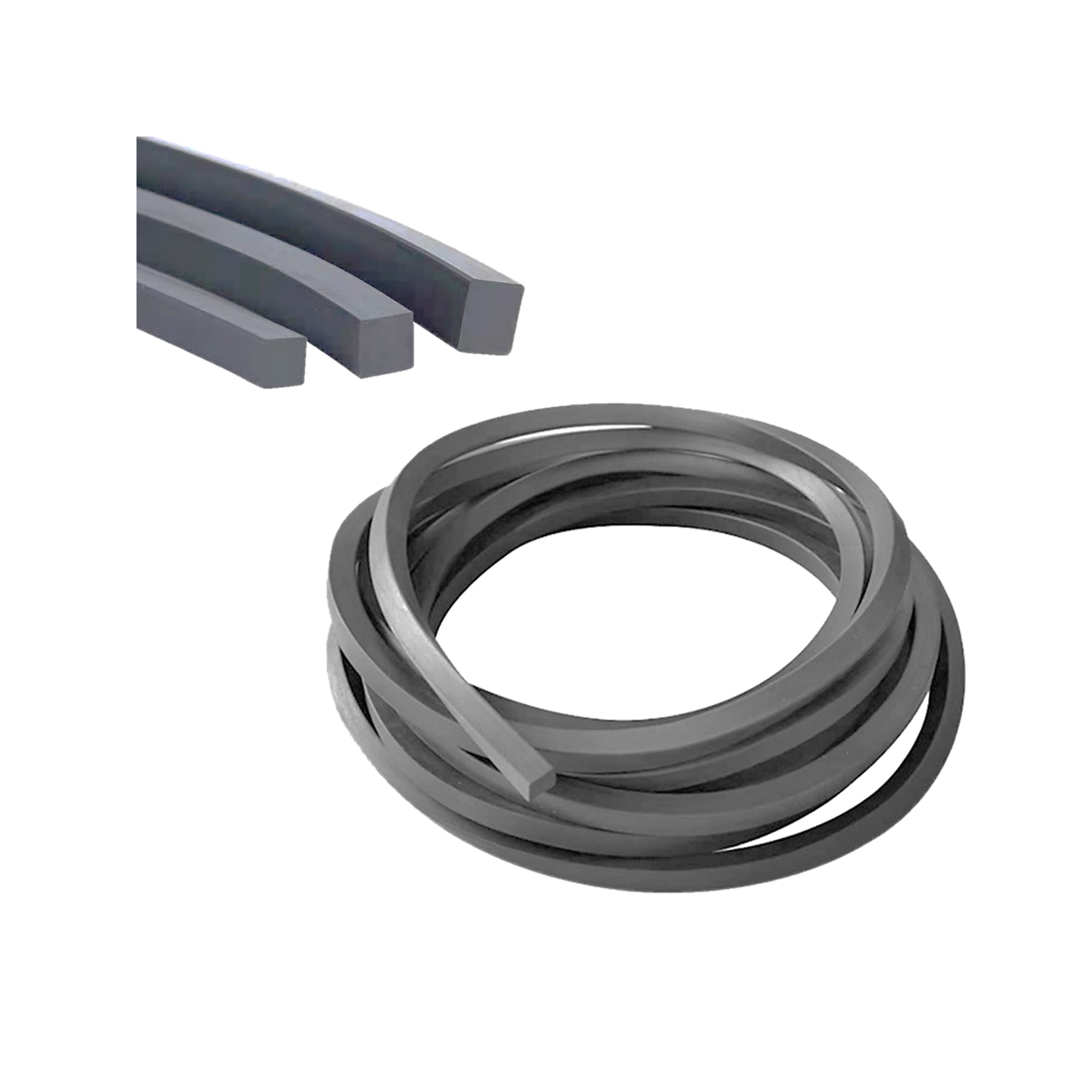 2″ wide x 3 Feet Long Buna-N Square O-Ring Cord (1-24 Rolls) by ContractorsX