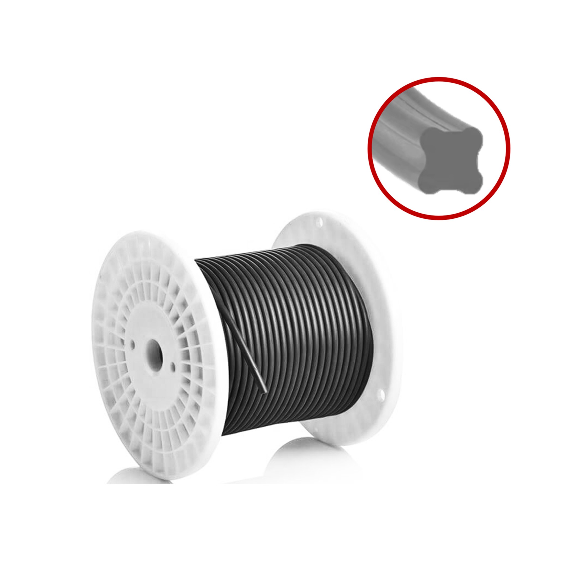 1/2″ wide x 3 Feet Long Buna-N Round O-Ring Cord (1-24 Rolls) by ContractorsX