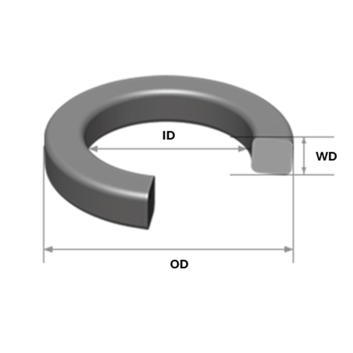 R-324 X-Ring/O-ring (ID: 1 3/8", WD: 3/16", OD: 1 3/4") by ContractorsX - Picture 11 of 63