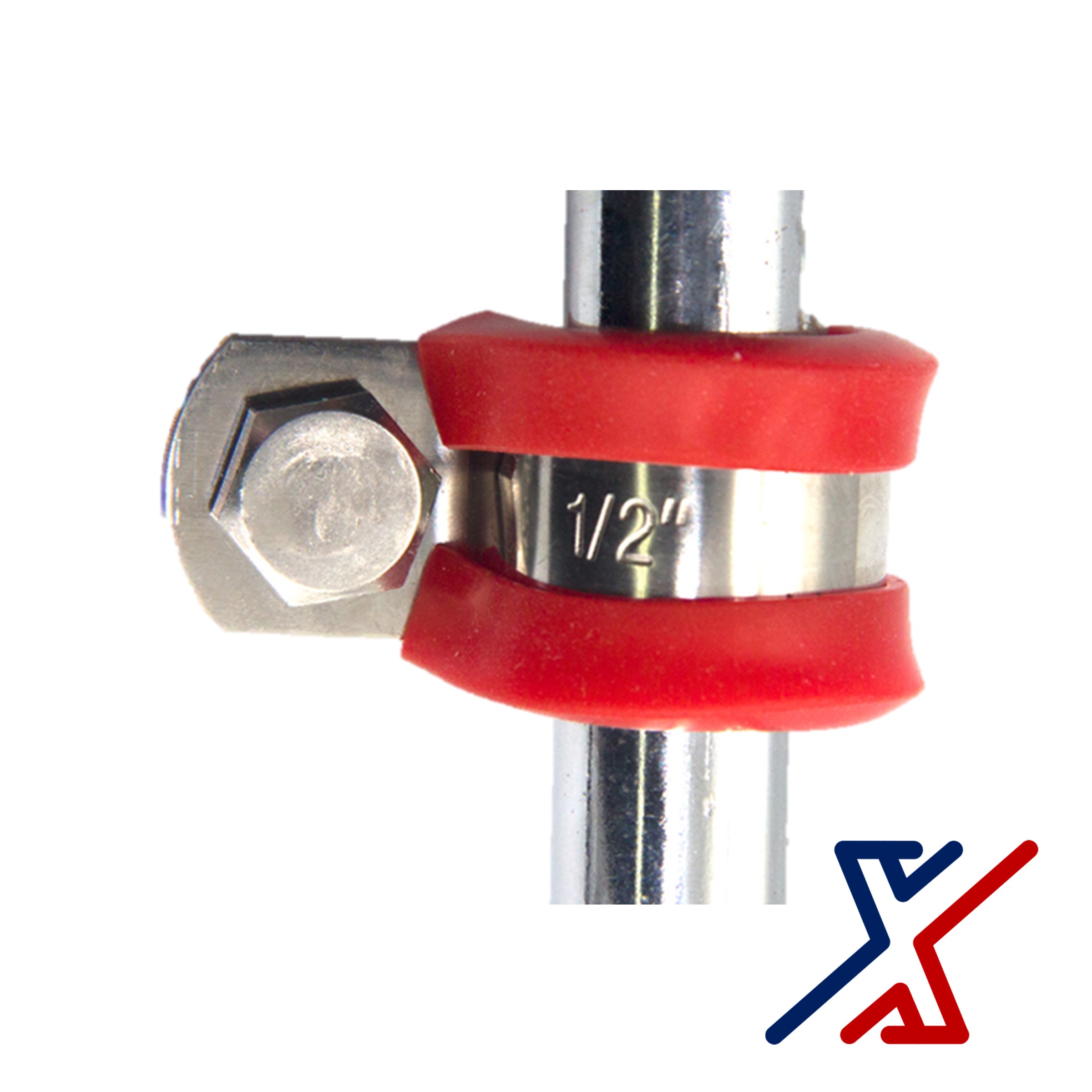 3 3/4" Silicone Rubber Insulated 304 Stainless Steel Clamp(s) by X1 Tools