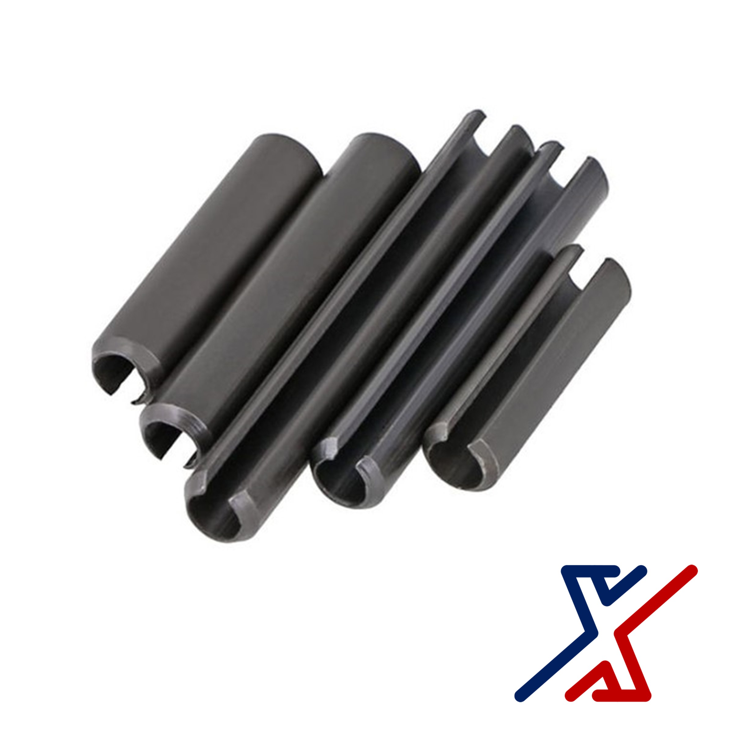 3 mm. Wide x 20 mm. Long Roll Pin / Spring Pin / Tension Pin by X1 Tools