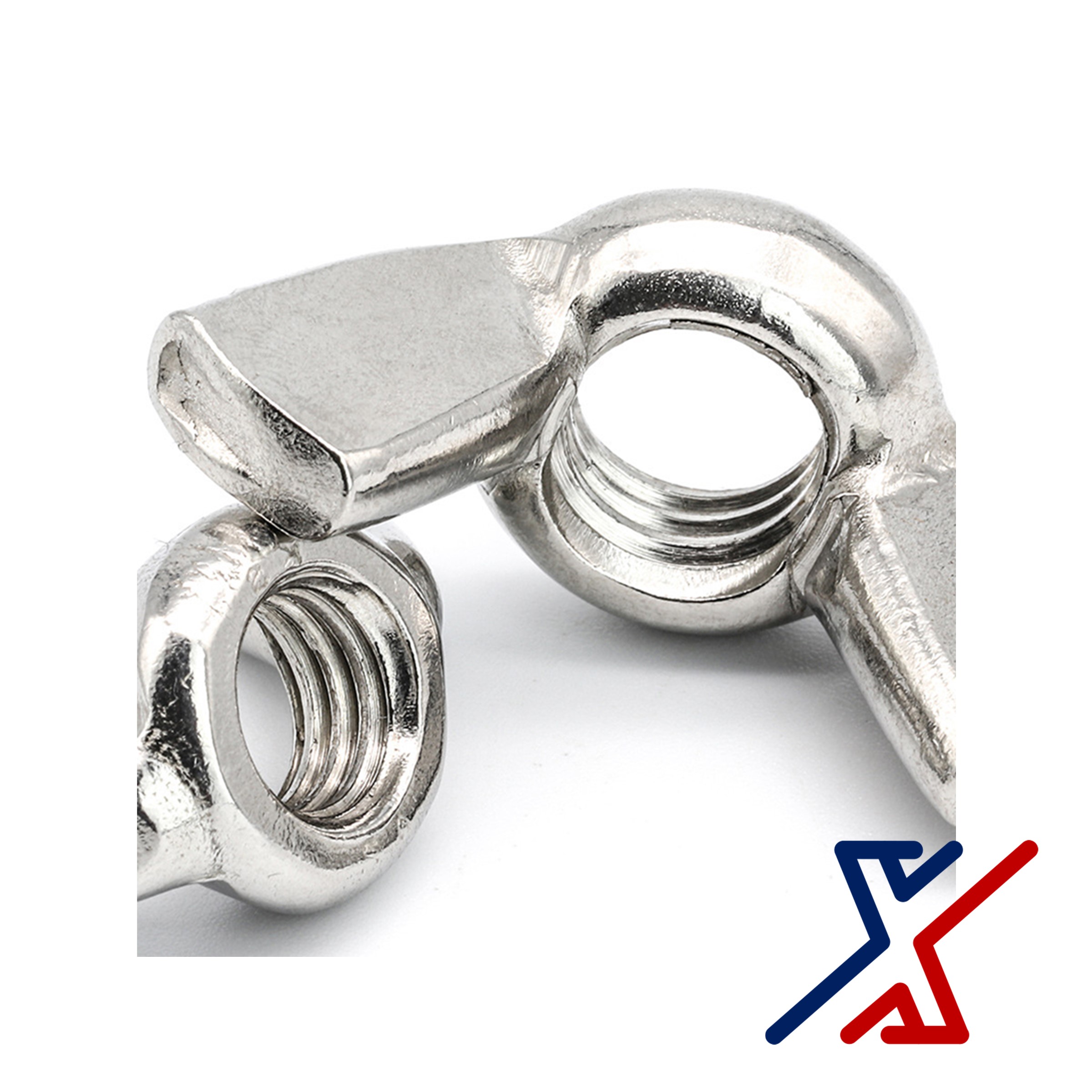 10 - 24 Zinc Plated Wing Nuts / Butterfly Nuts by X1 Tools - Picture 47 of 66