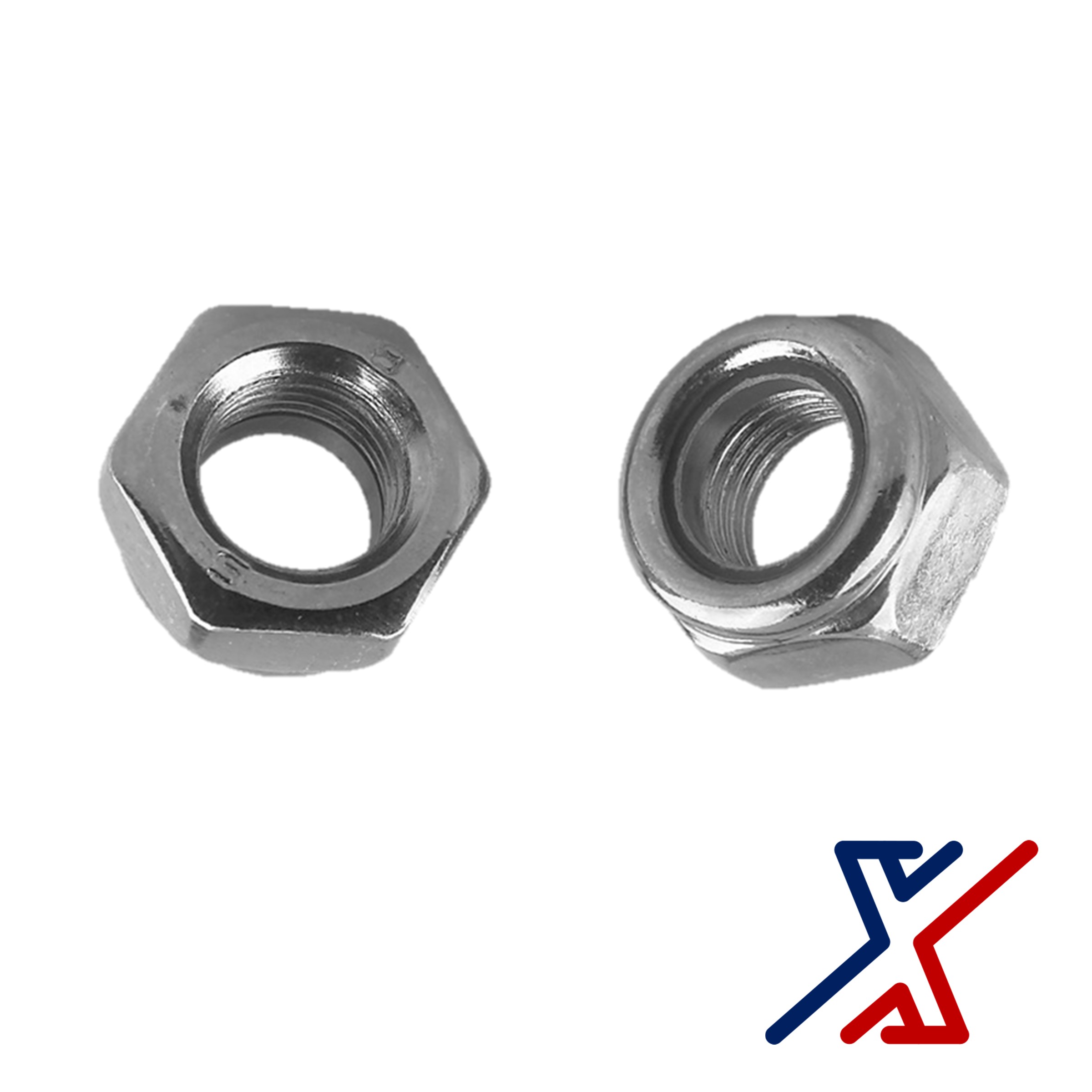 3/8"-16 Corrosion-Resistant 18-8 Stainless Steel Nylon-Insert Locknuts - Picture 8 of 42