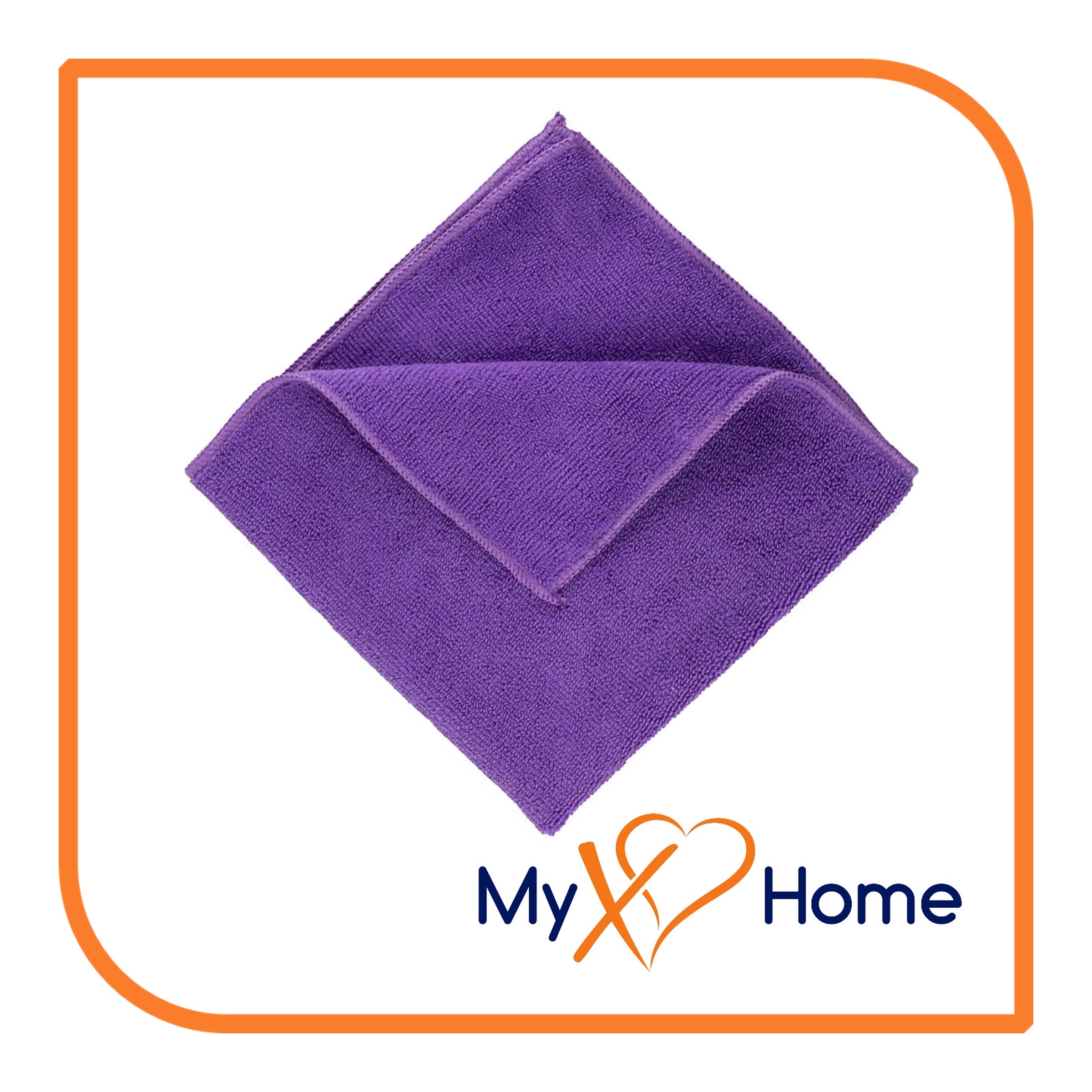12 x 12 Purple Microfiber Towel(s) by MyXOHome