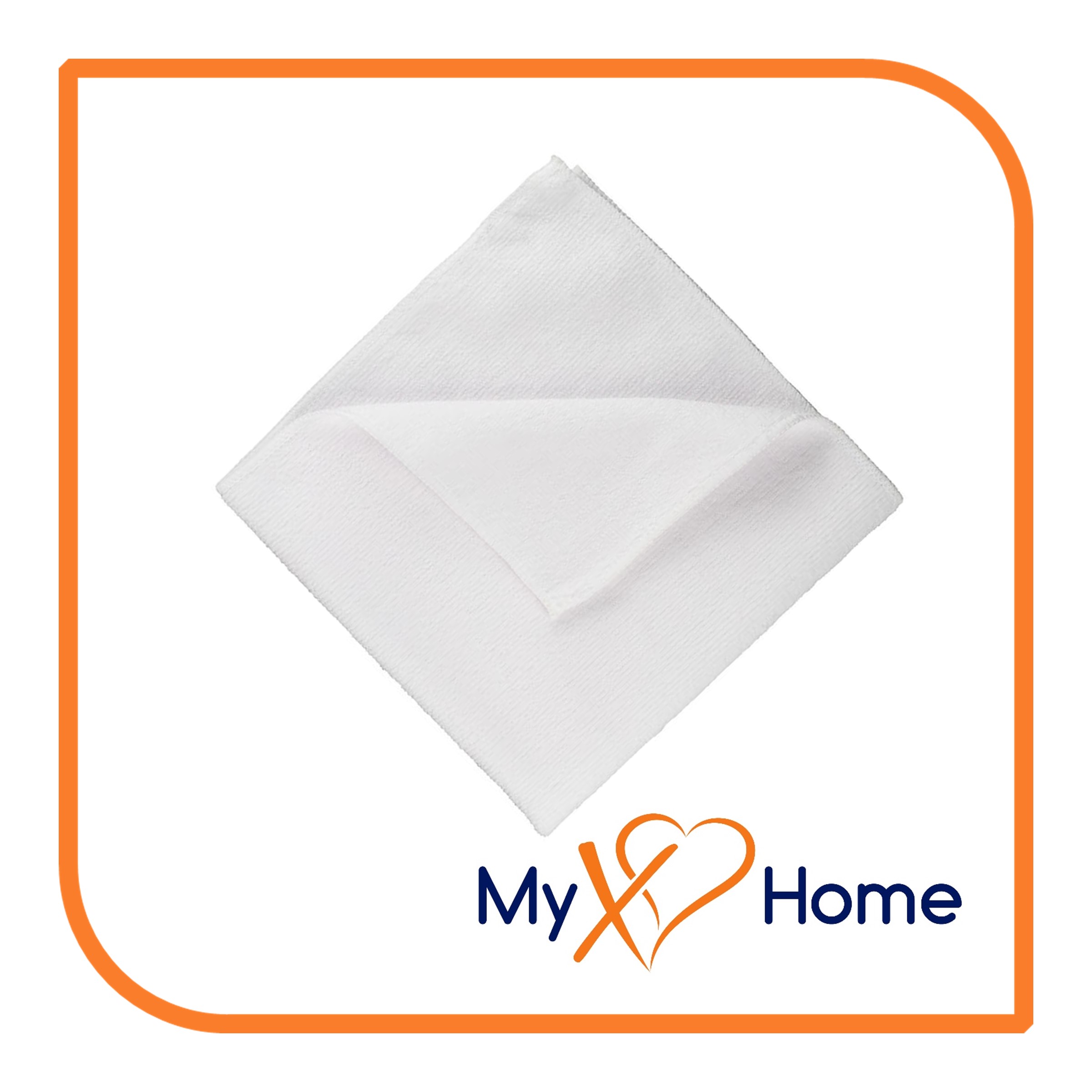 12 x 12 White Microfiber Towel(s) by MyXOHome