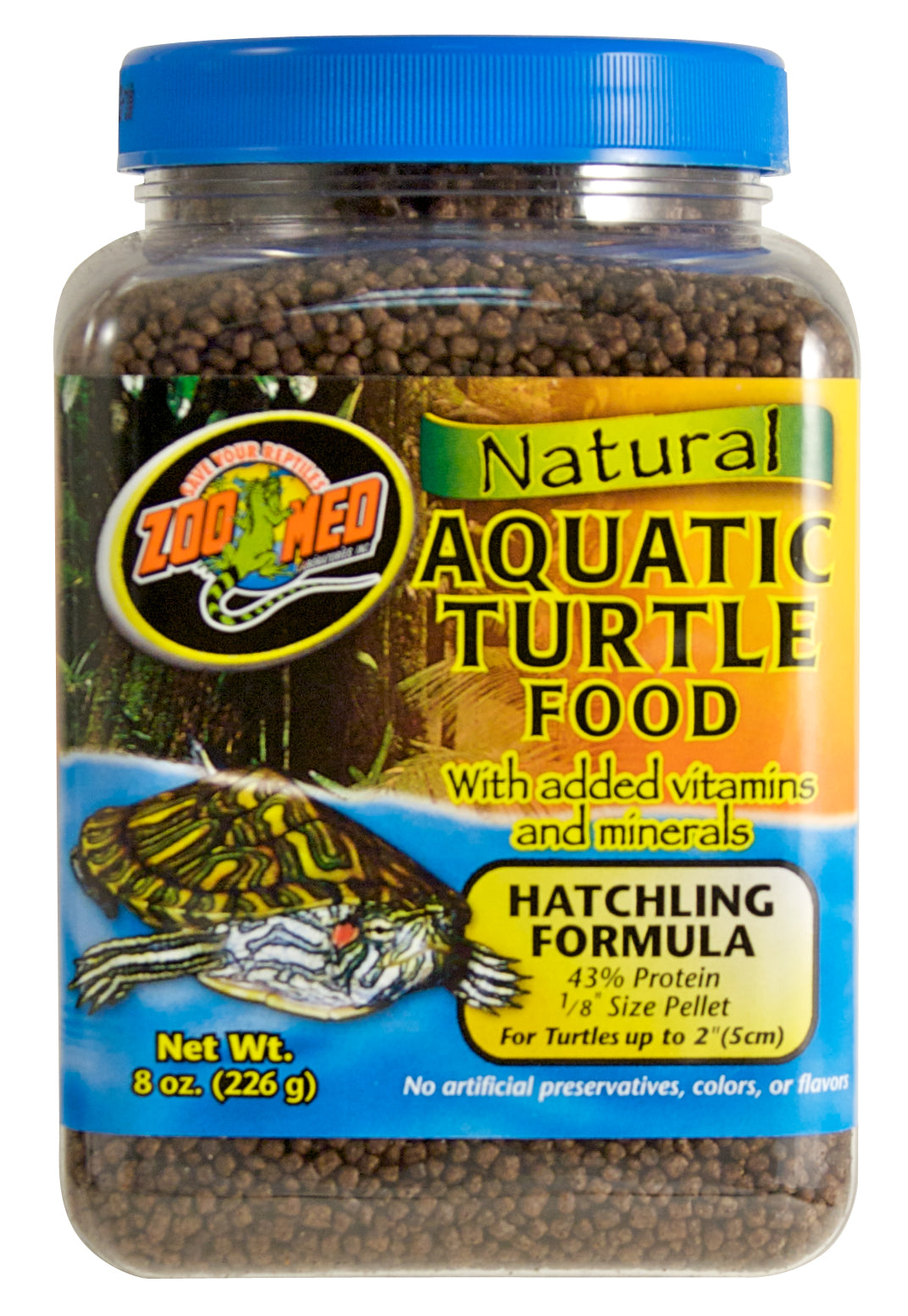 Zoo Med Natural Aquatic Turtle Food Hatchling Formula