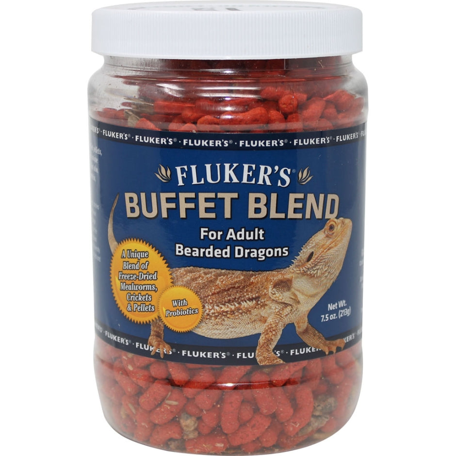 Fluker Adult Bearded Dragon Buffet Blend