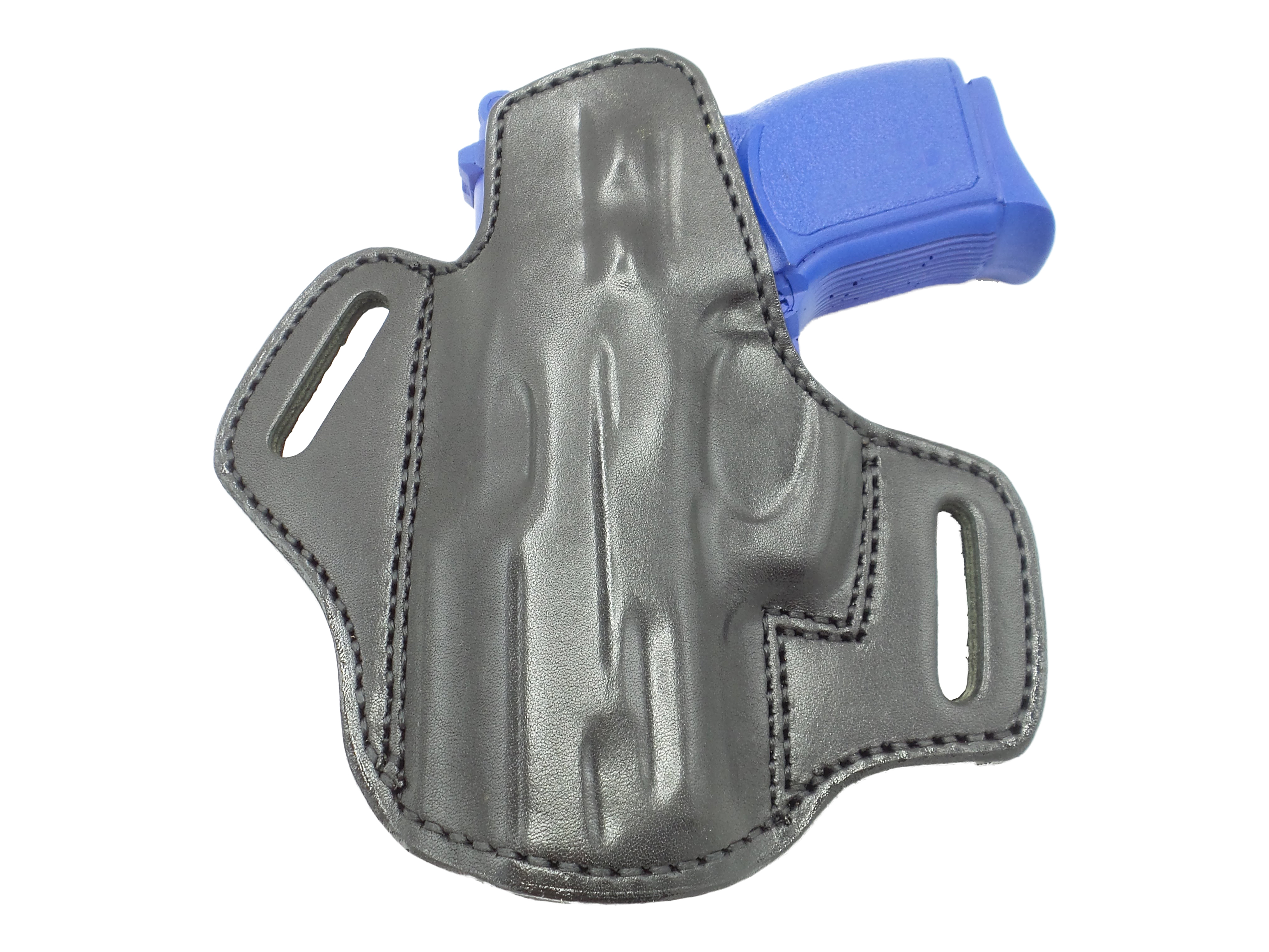 Premium Quality Black Open Top Pancake Style OWB Holster Fits S&W SW99 - Picture 4 of 9