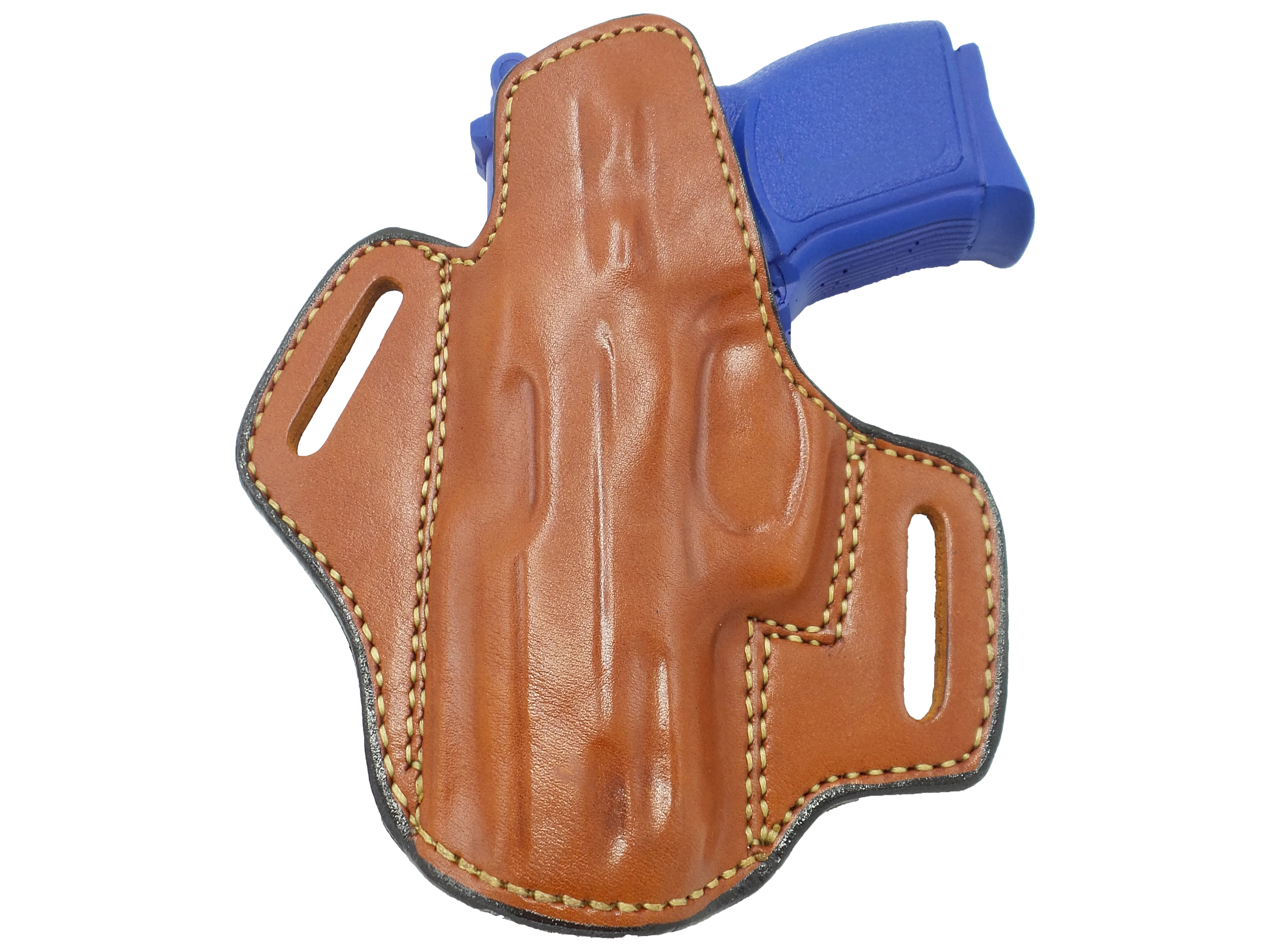 Premium Quality Black Open Top Pancake Style OWB Holster Fits S&W SW99 - Picture 8 of 9