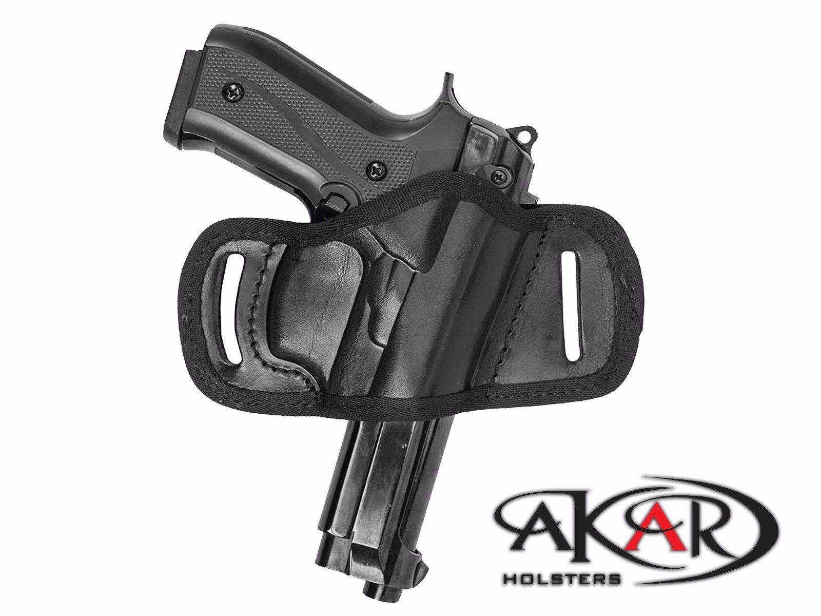 Quick Draw Belt Slide Holster – Compact Compatible with Springfield XDS 9mm 4.0 - Picture 2 of 3