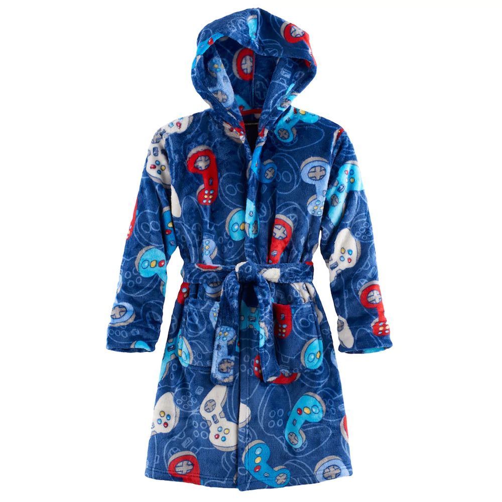 Robe Komar Kids Boys Camouflage Camo Luxe Fleece Bathrobe