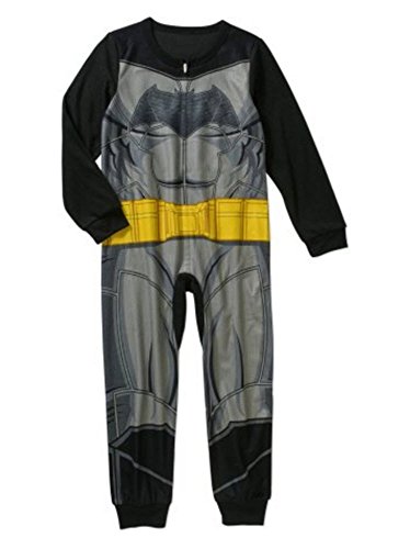 DC Comics Boy's Batman Fleece Footless Costume Pajama Sleeper - Picture 3 of 5