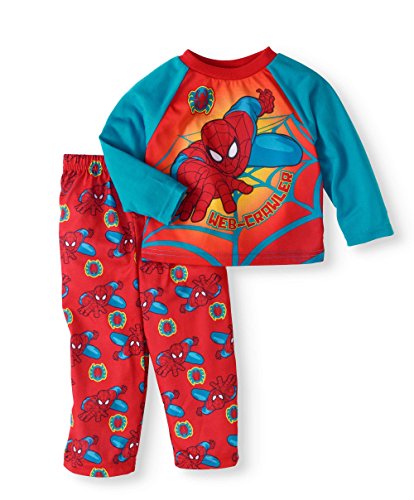 Marvel Spider-Man Toddler Boy's Web-Crawler Pajama Set - Picture 3 of 3