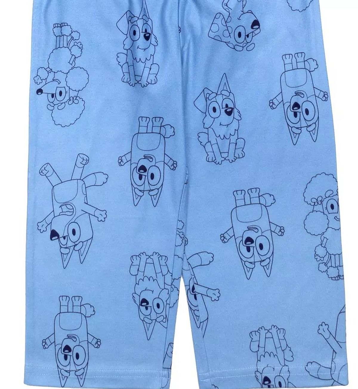 Juego de pijama azul manga larga Bluey, Bingo and Friends para niños pequeños - Imagen 8 de 8