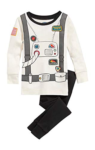 Toddler Boy's Astronaut Space Costume Style Cotton Pajama Set - Picture 2 of 5