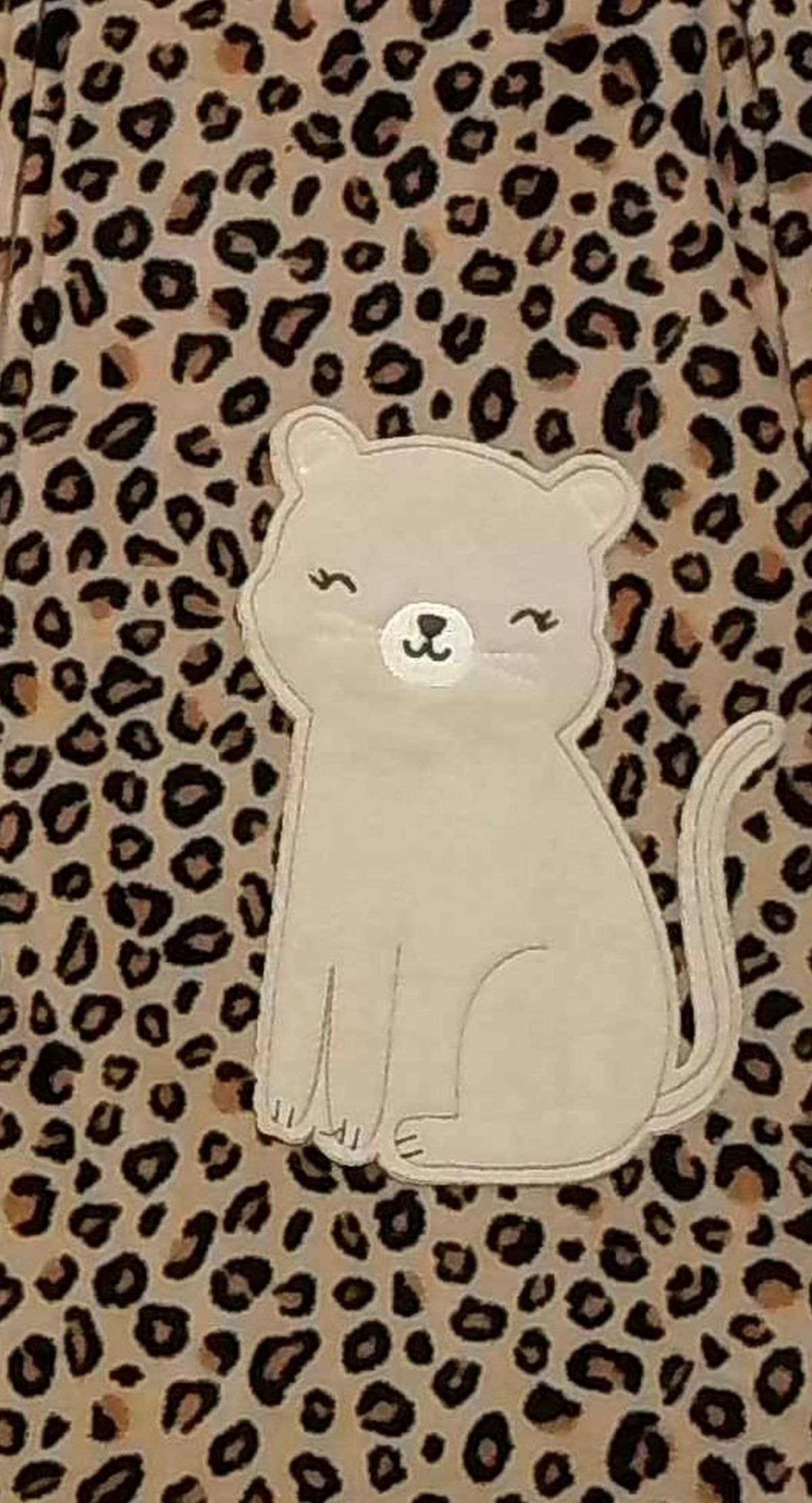 Carter's Leopardenmuster Kleinkind Mädchen Katze weich Fleece Fuß Pyjama Schlafanzug - Bild 10 von 10