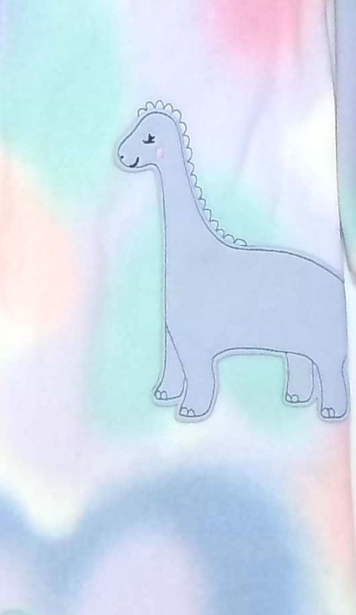 Carter's Toddler Girl's Tie-Dye Dinosaur Fleece Footed Pajama Sleeper - Bild 8 von 10