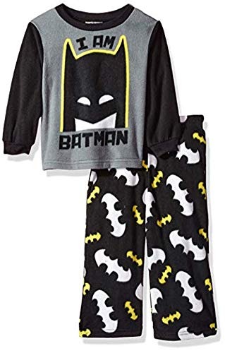 I AM Batman Toddler Boy's Super Hero Fleece Pajama Pants Set - Picture 2 of 2