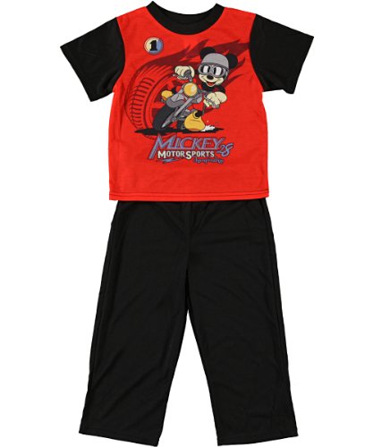 Boy's Mickey Motor Sports Championship 2-Piece Pajama Set - Bild 2 von 2
