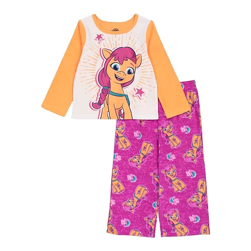 My Little Pony Sunny Starscout Toddler Girls Fleece 2-Piece Pajama Set - Picture 2 of 2