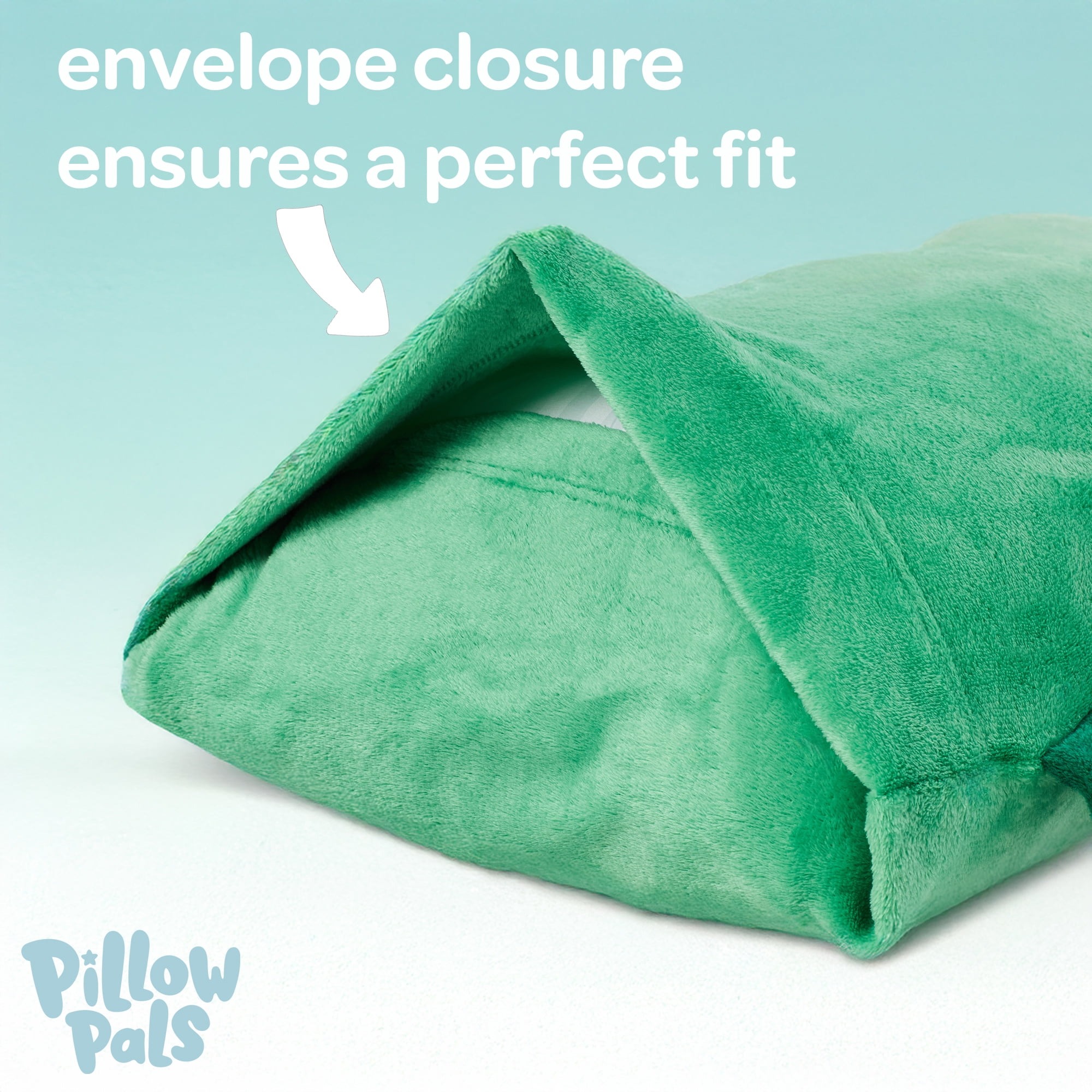 Saint Eve Kids Pillow Pals Velvet Fleece Pillow Case, Soft Animal Pillow Cover