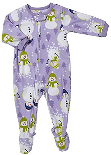 Toddler Girls Size 3T Penguin Fleece Blanket Footed Pajama Sleeper
