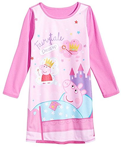 Komar Kinder Peppa Pig Wende Princess Dreams Micro Fleece Nachthemd, Kleid - Bild 2 von 2