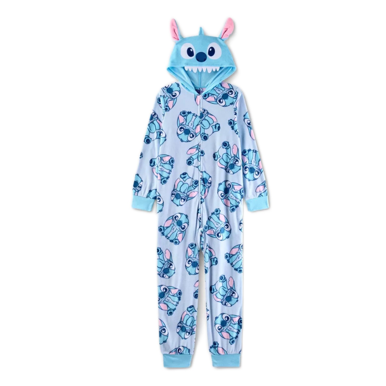 Onesie Pijama De Stitch Completa Girl's Lilo And Stitch Blue
