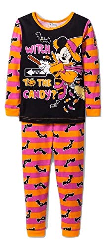 Juego de pijama de Halloween de 2 piezas Minnie Mouse para niñas pequeñas 'Witch Way to the Candy' - Imagen 3 de 3