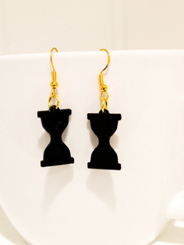 Hourglass Earrings, Dangle Earrings, Crafted Earrings, Cute Earrings - Picture 8 of 135