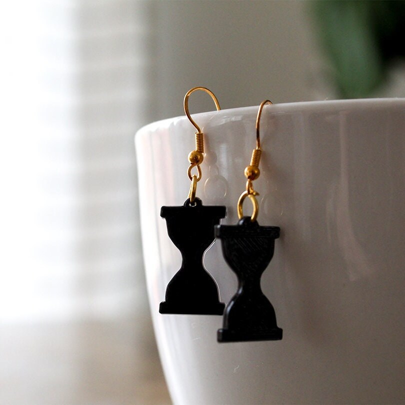 Hourglass Earrings, Dangle Earrings, Crafted Earrings, Cute Earrings - Picture 6 of 135