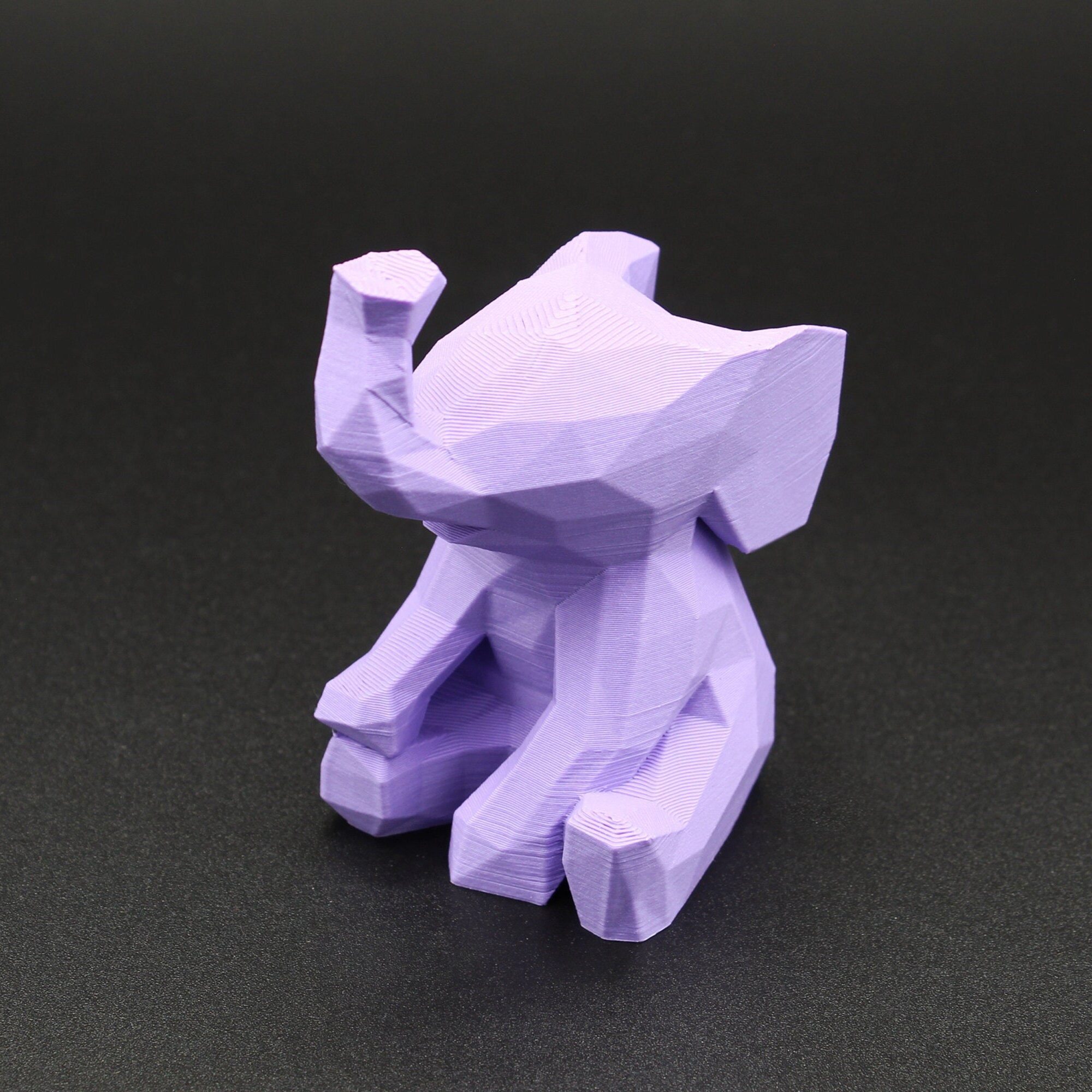 Low Poly Baby Elephant Figurine Statue - Picture 15 of 252