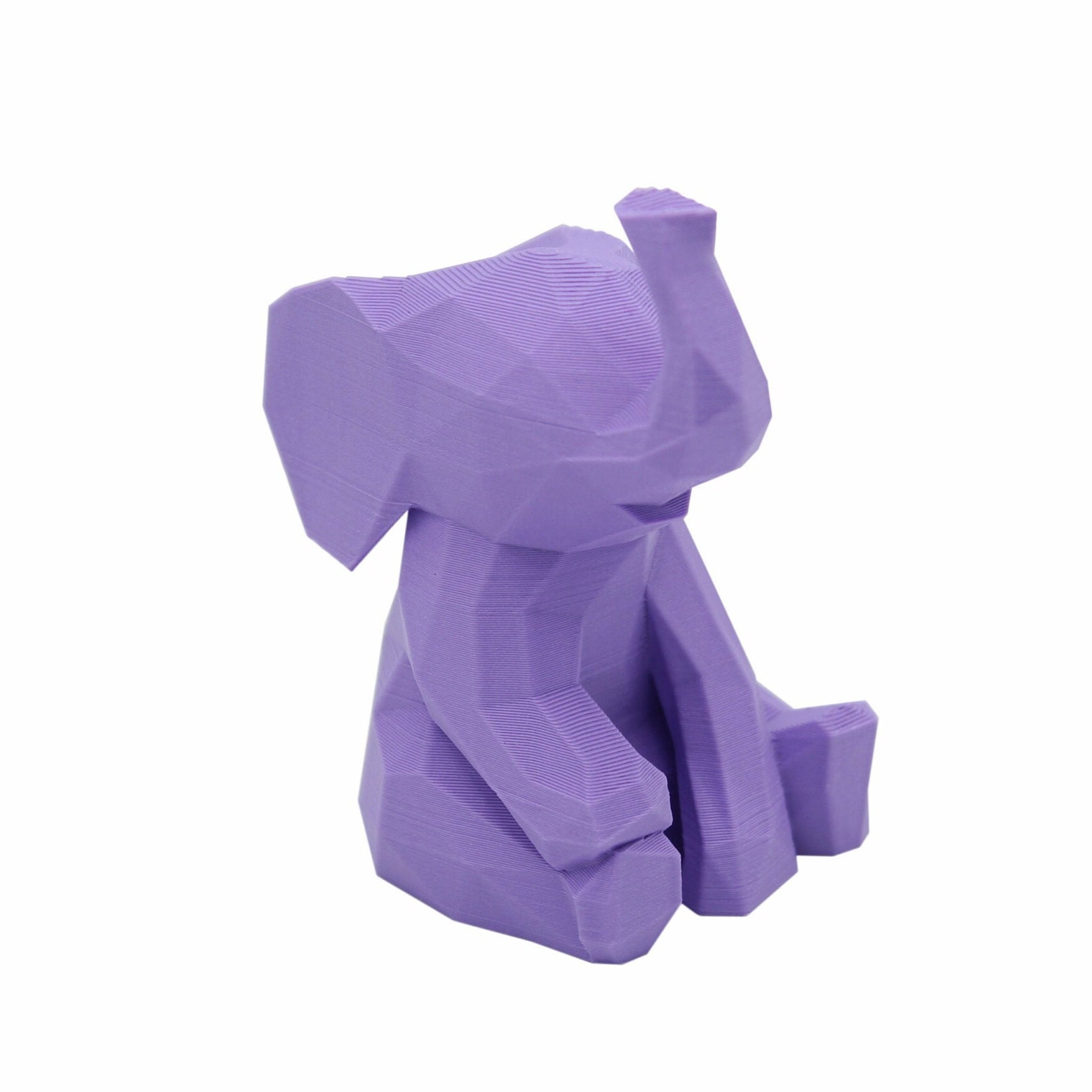 Low Poly Baby Elephant Figurine Statue - Picture 17 of 252