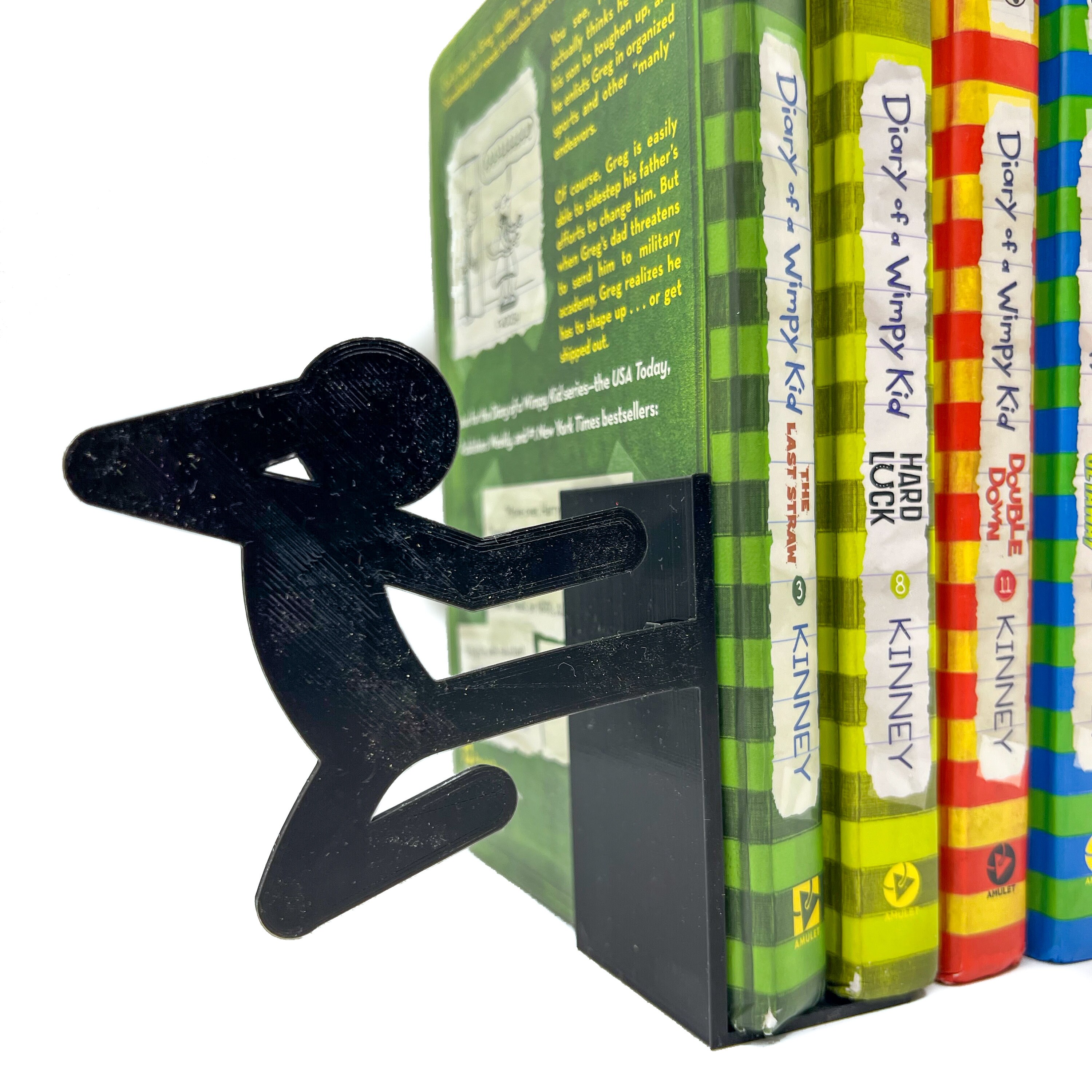 Stick Figure Bookends | Martial Arts / Karate Stickmen Book Stopper - Picture 15 of 280