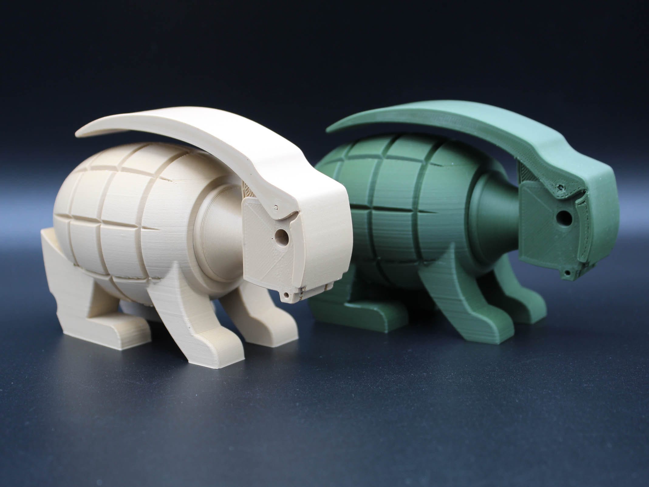 Rabbit Grenade | Bunny Boom | Cuddly Munition | Handle with care | Not real - Picture 10 of 224