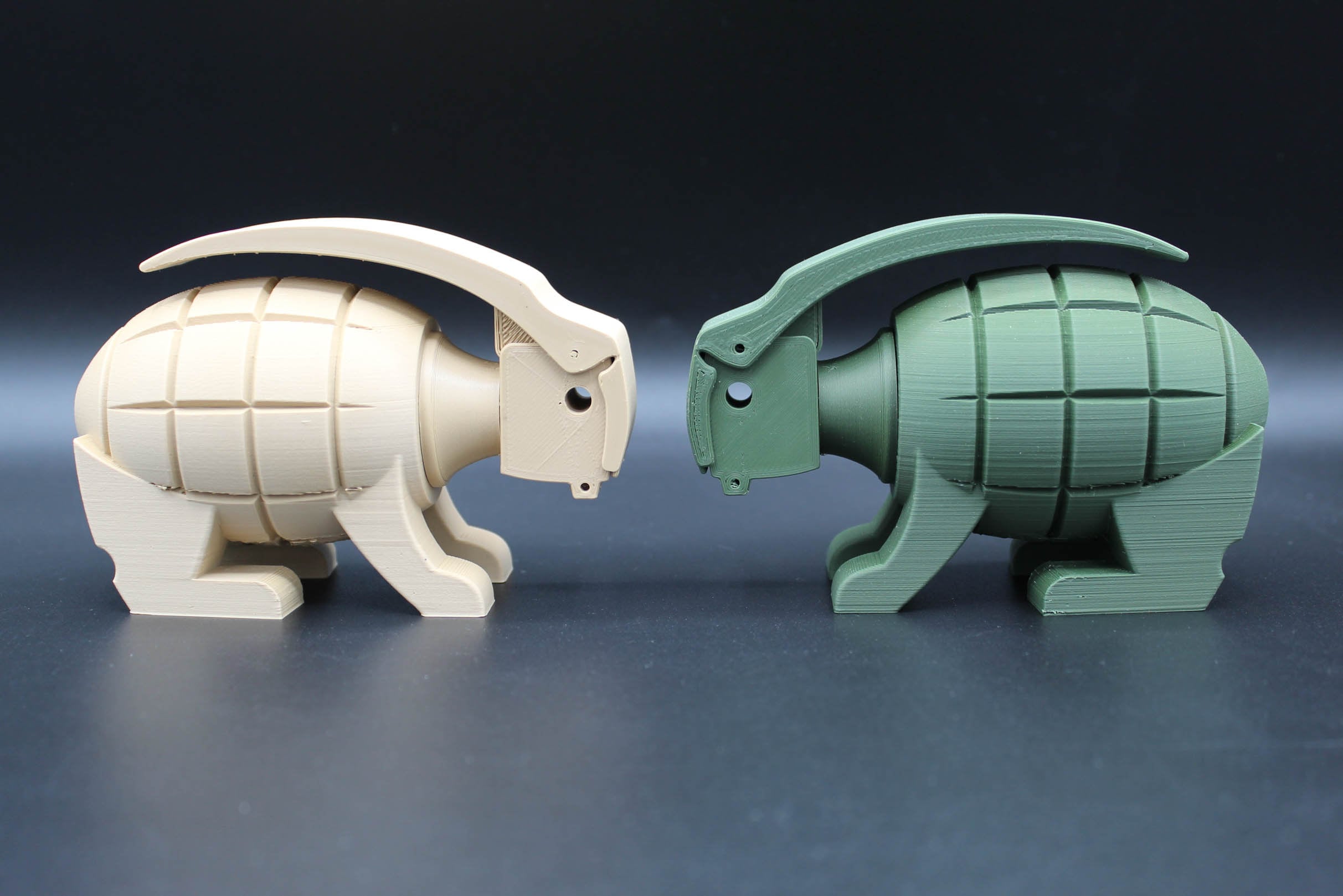 Rabbit Grenade | Bunny Boom | Cuddly Munition | Handle with care | Not real - Picture 15 of 224