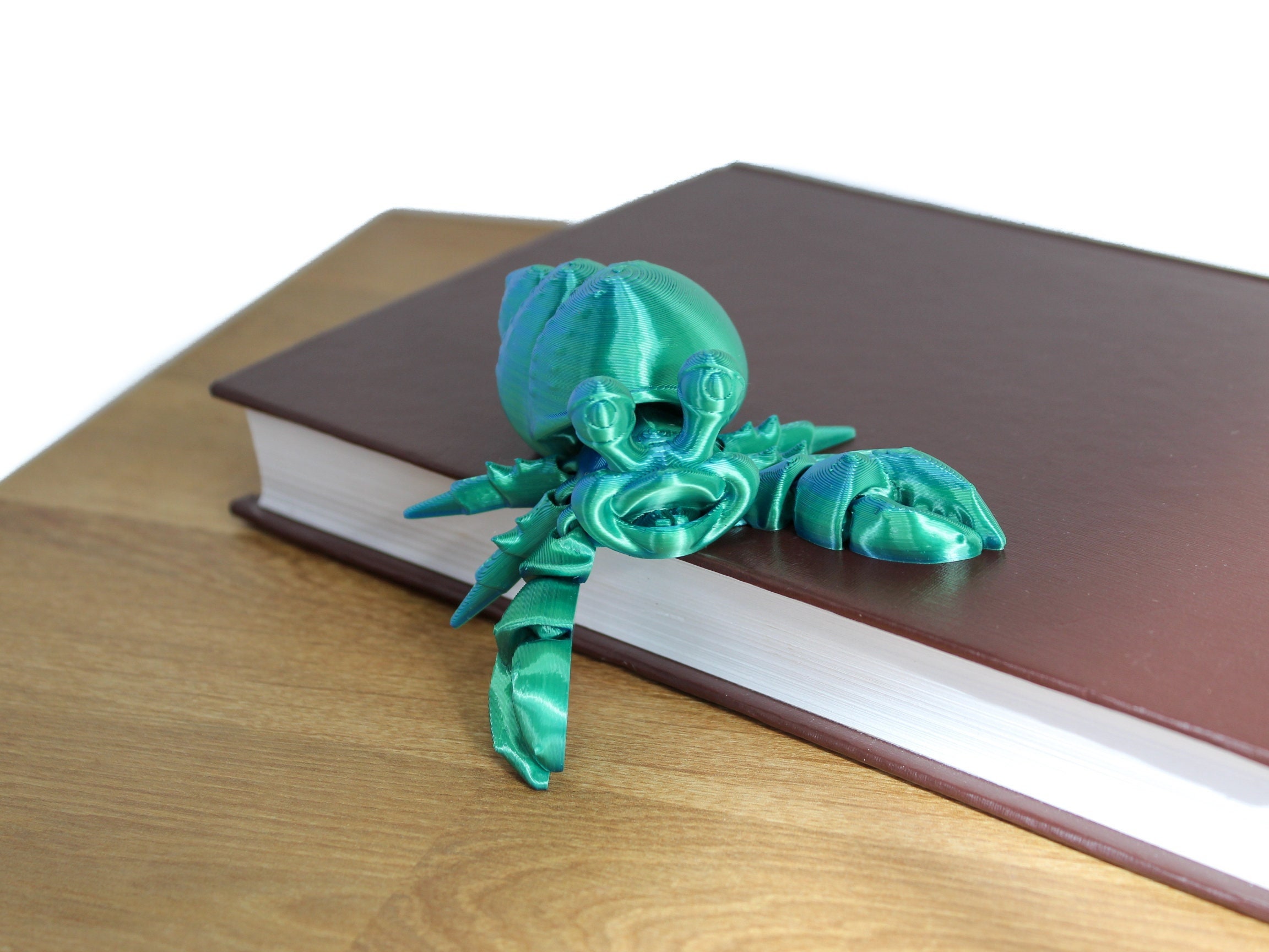 Fidget Hermit Crab Jumbo | Flexible Articulating 3d Printed Friendly Companion - Picture 9 of 224