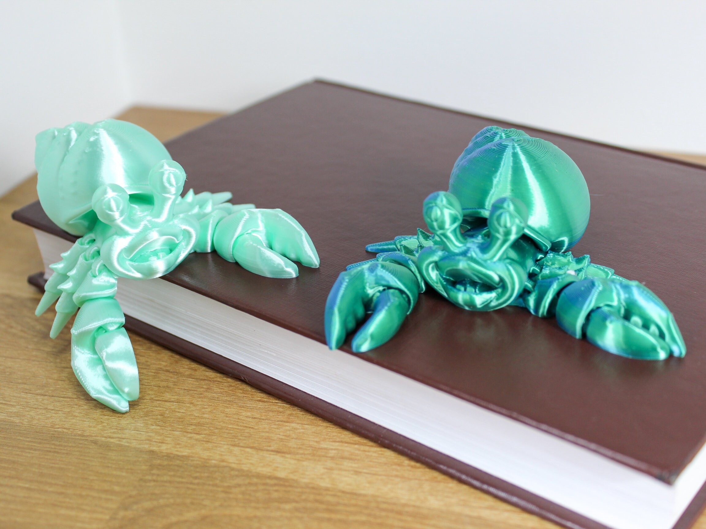 Fidget Hermit Crab Jumbo | Flexible Articulating 3d Printed Friendly Companion - Picture 15 of 224