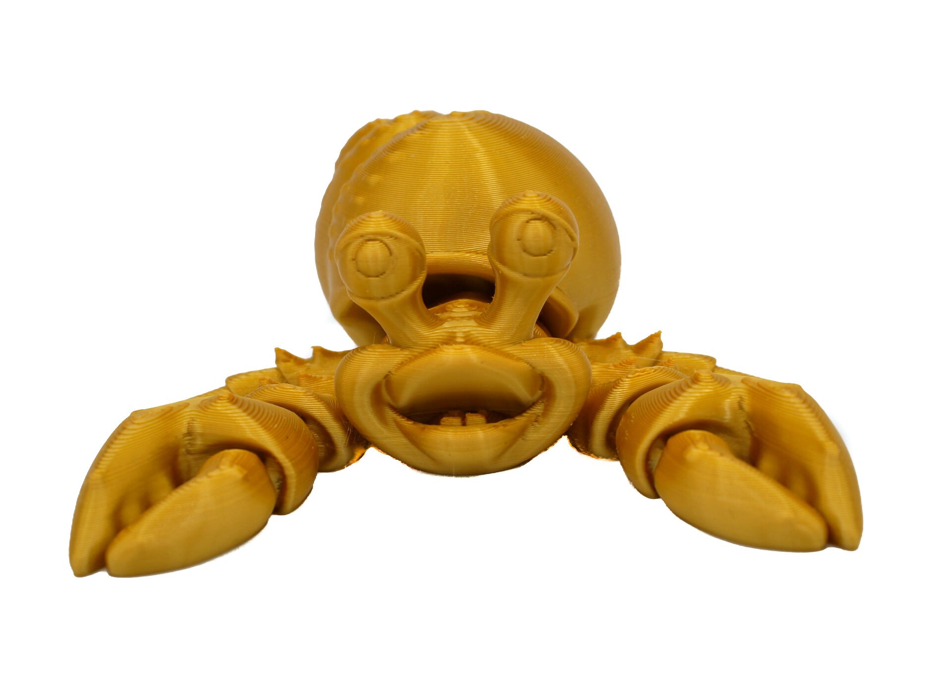 Fidget Hermit Crab Jumbo | Flexible Articulating 3d Printed Friendly Companion - Picture 13 of 224