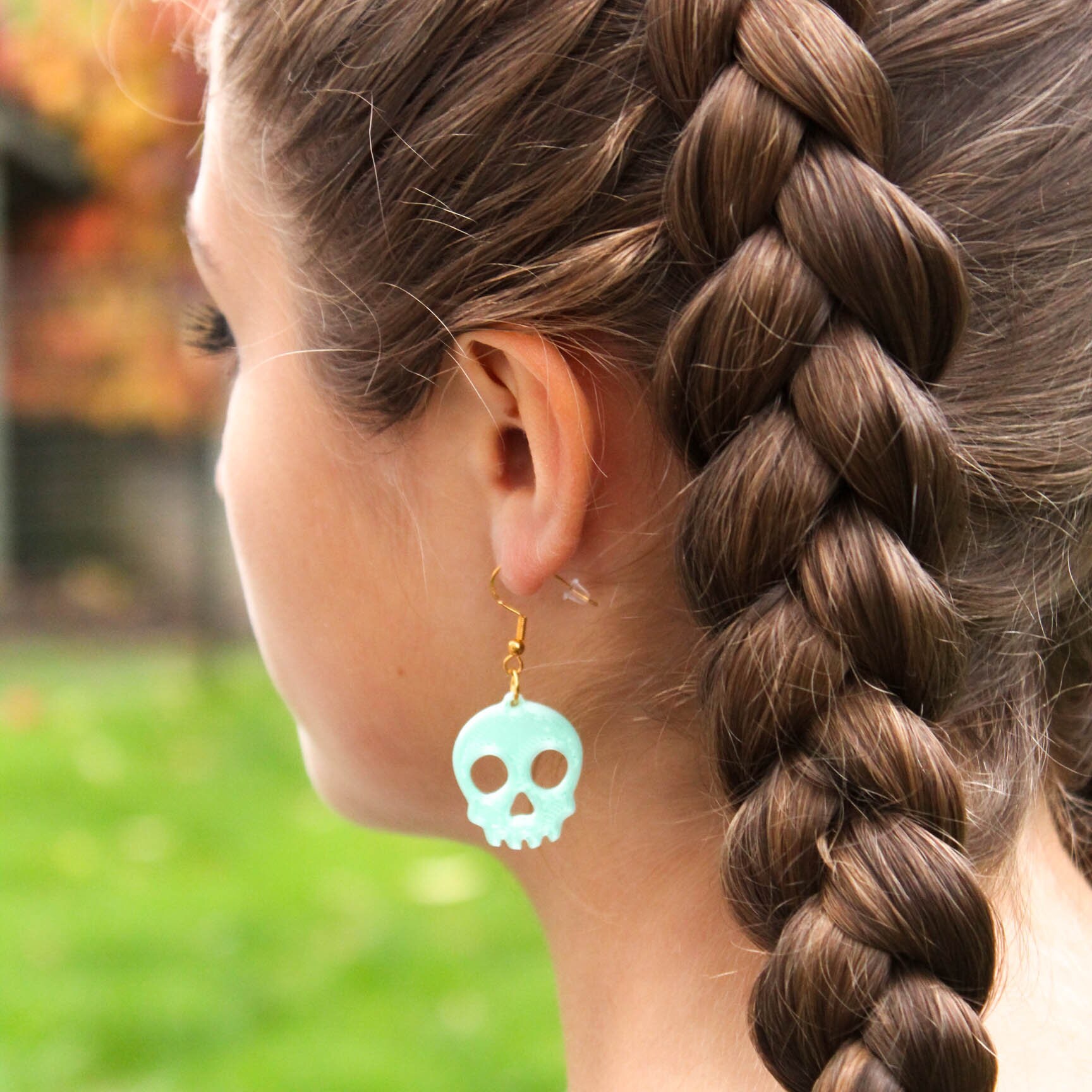 Pendientes de cráneo, pendientes colgantes de Halloween, pendientes, cráneo espeluznante/lindo - Imagen 13 de 270