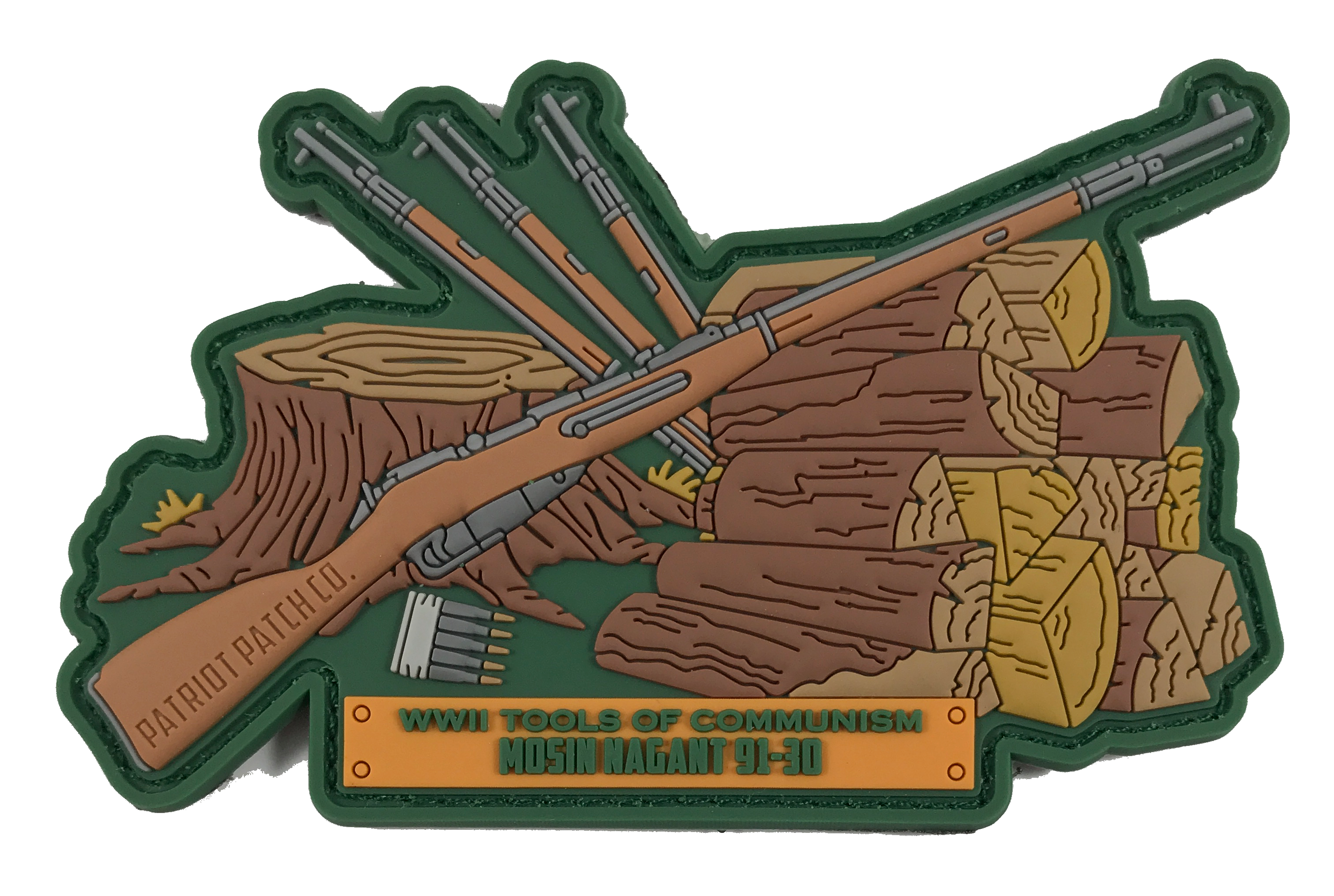 Patriot Patch Co. - WWII Guns -Mosin Nagant 91-30 - Patch