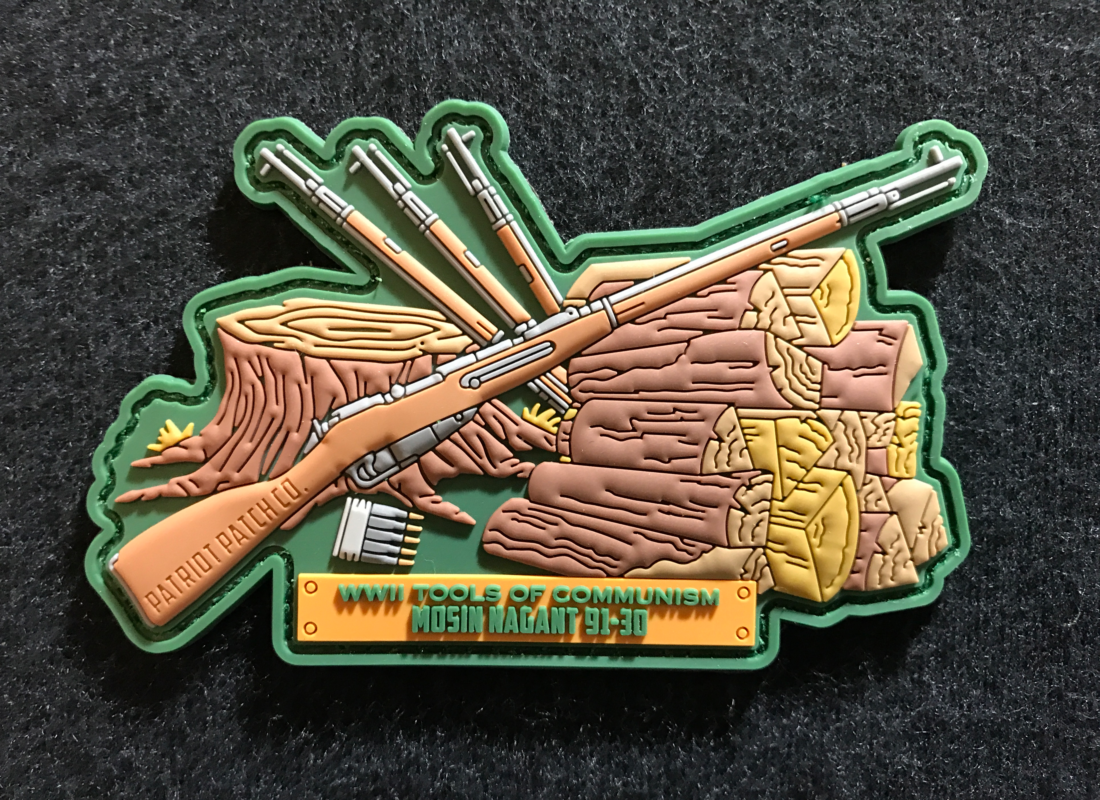 Patriot Patch Co. - WWII Guns -Mosin Nagant 91-30 - Patch