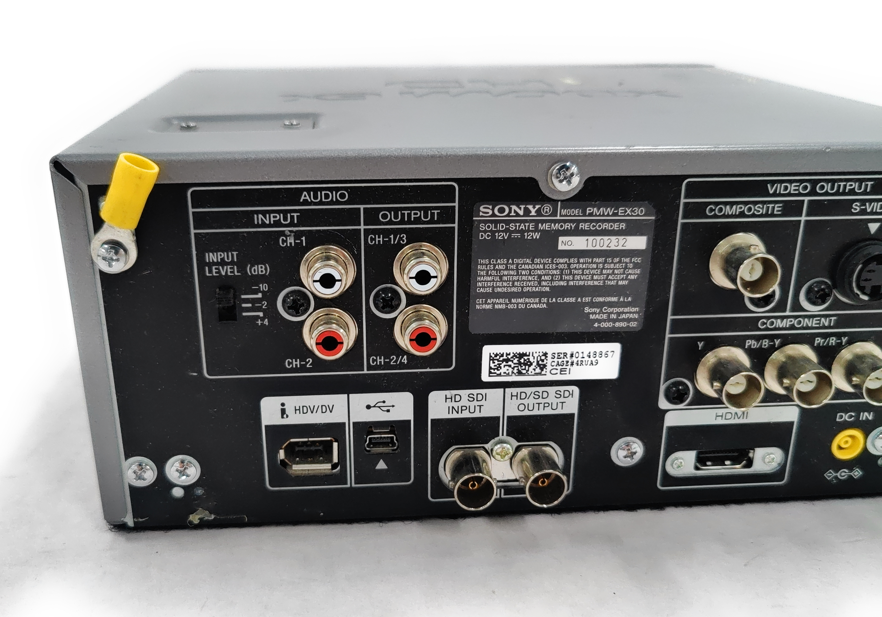Sony PMW-EX30 XDCAM SXS Express Card Video Recorder Player for EX1