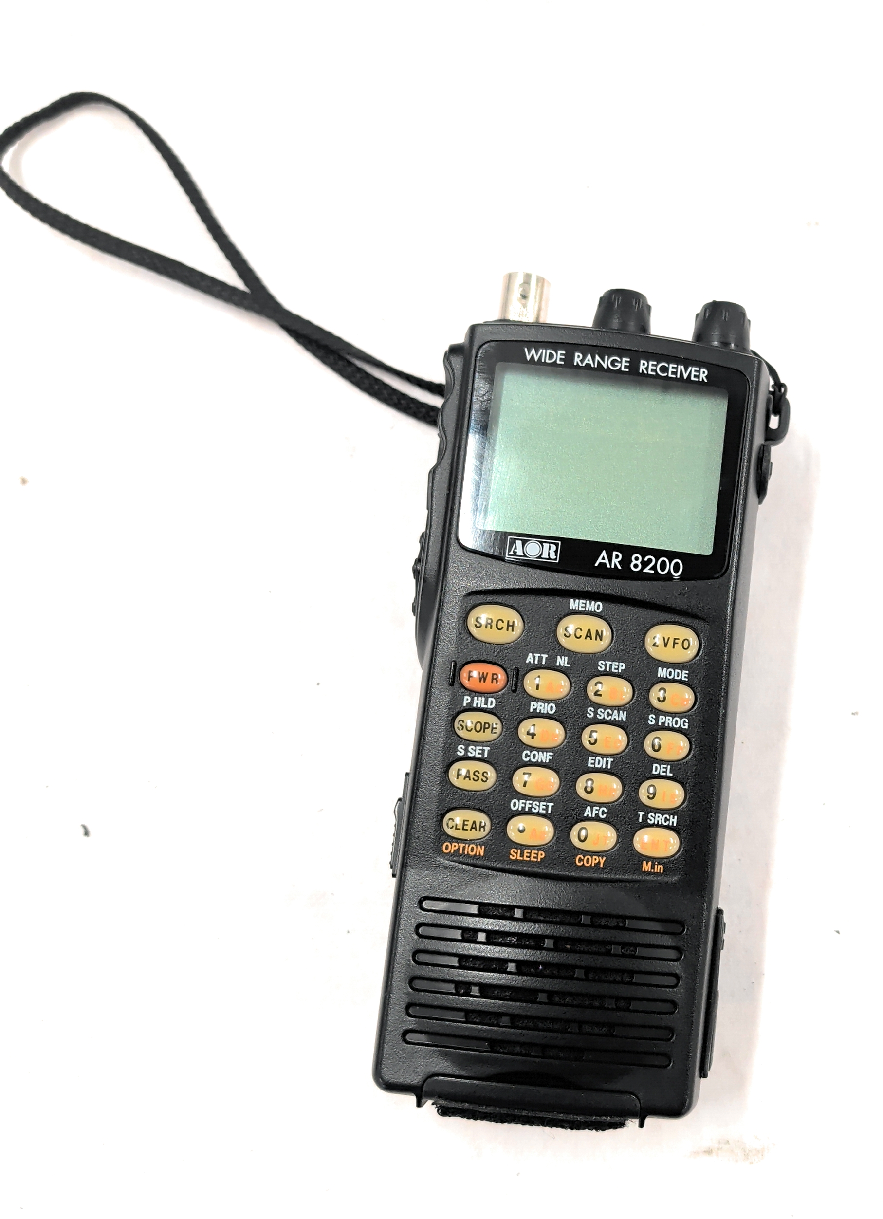 AOR AR8200 530Khz to 2040Mhz Wide Range Receiver Scanner w/ Four