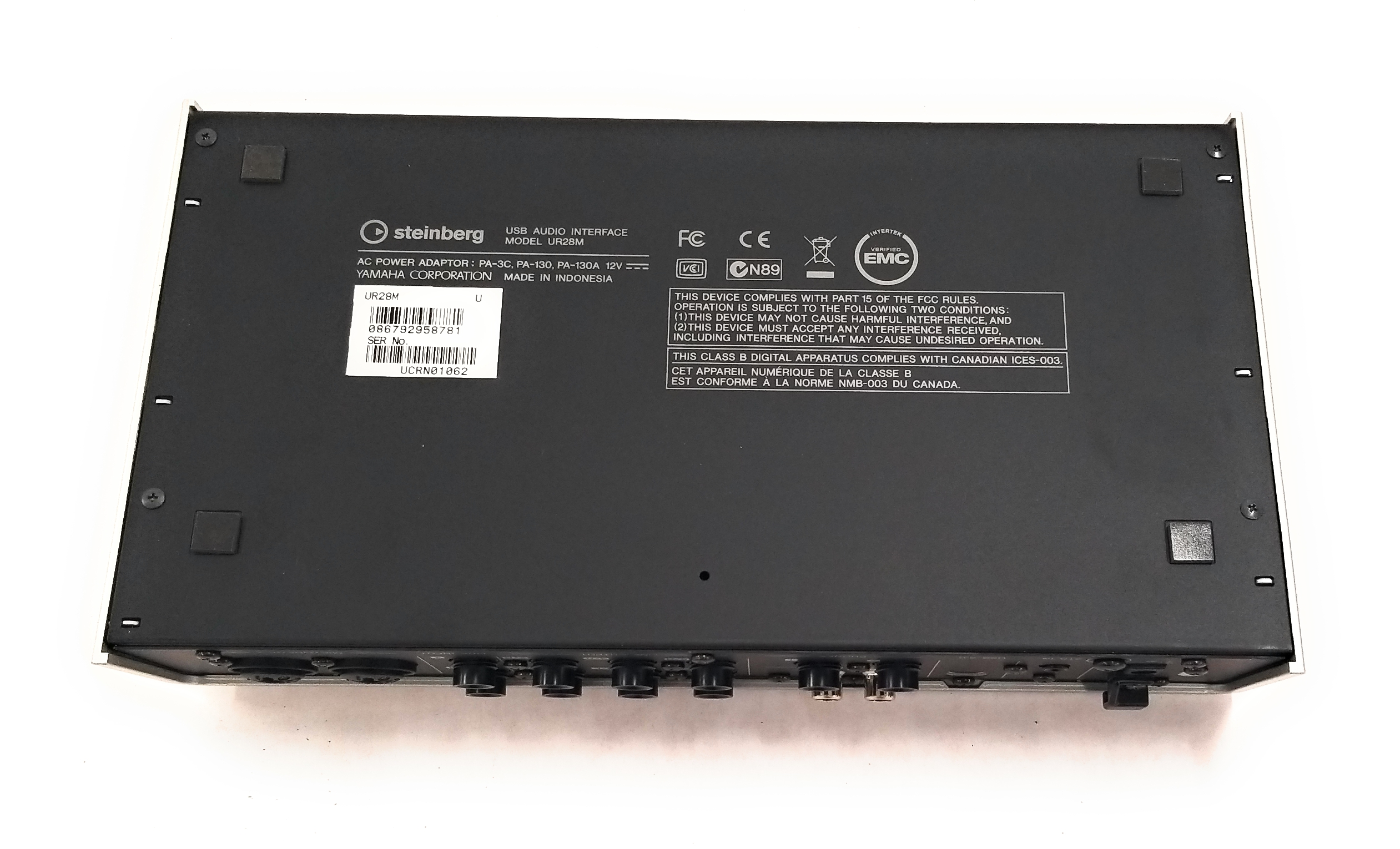 Steinberg UR28M USB Audio Interface Studio Controller Desktop Type