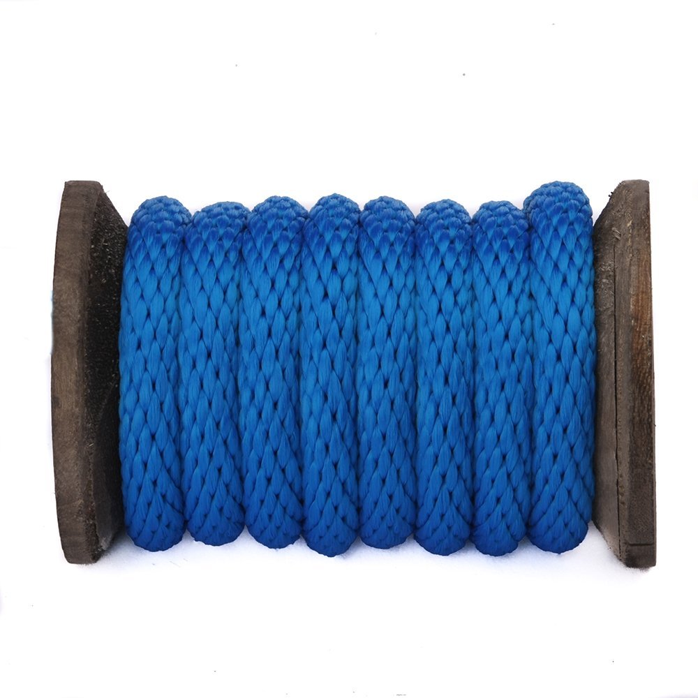 FMS Multifilament Polypropylene Derby Rope Solid Braid MFP, Made in