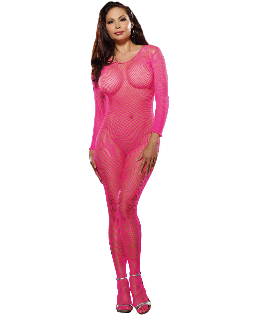 Brand New Plus Size Amsterdam Fishnet Bodystocking Dreamgirl 0015X - Picture 7 of 8
