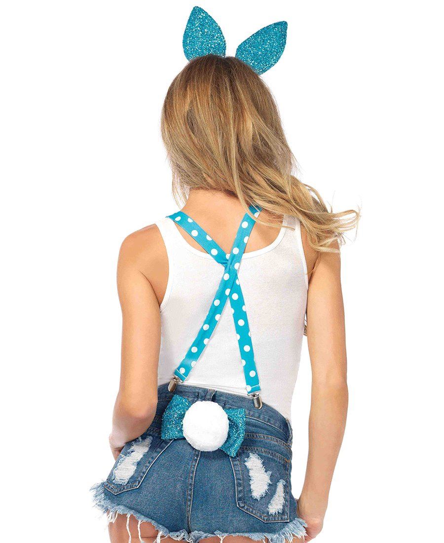 Brand New Sparkle Bunny Costume Kit Leg Avenue 2149 - Picture 4 of 4