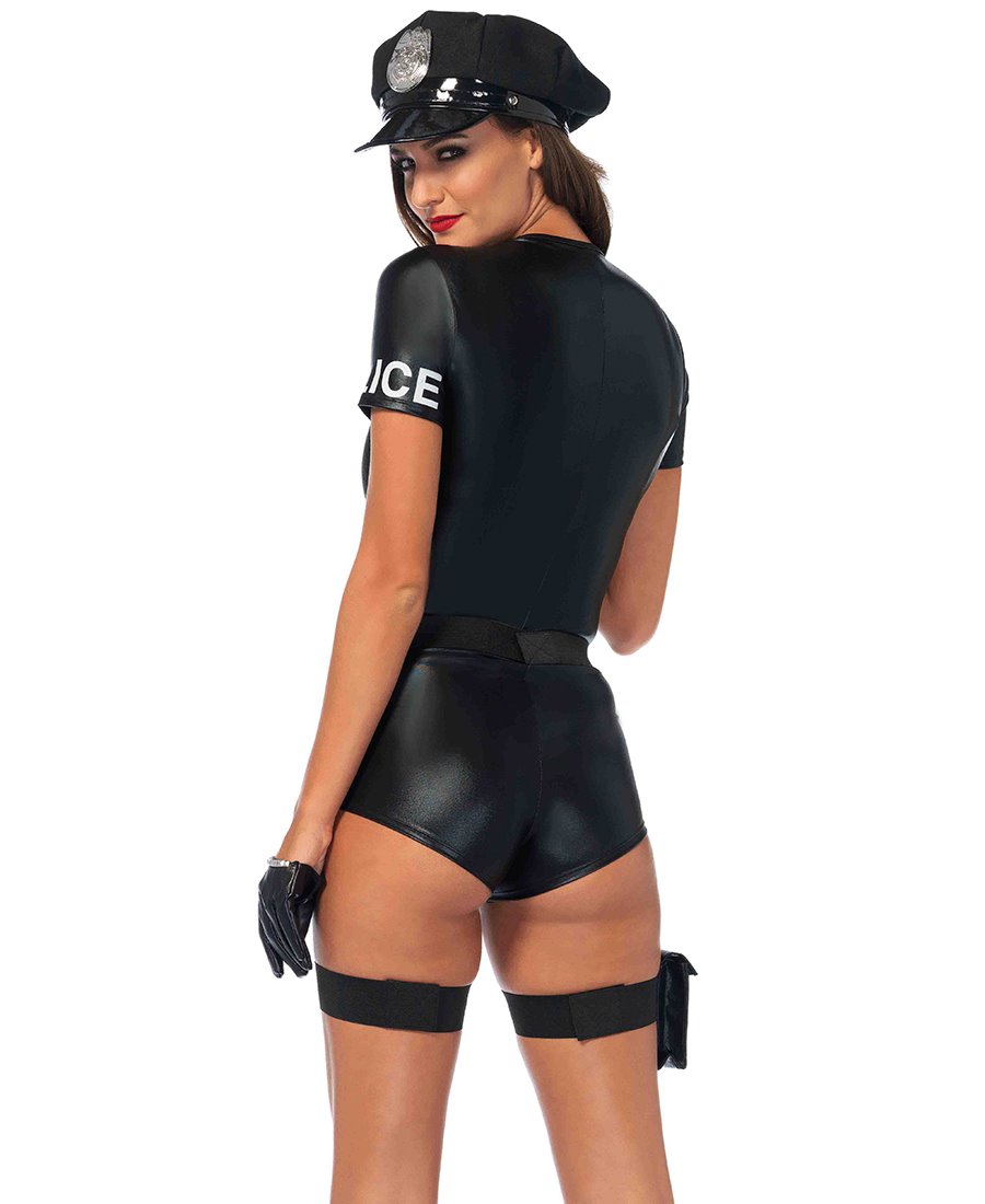 Brand New Flirty Five-0 Police Halloween Costume Leg Avenue 85555 - Picture 4 of 4