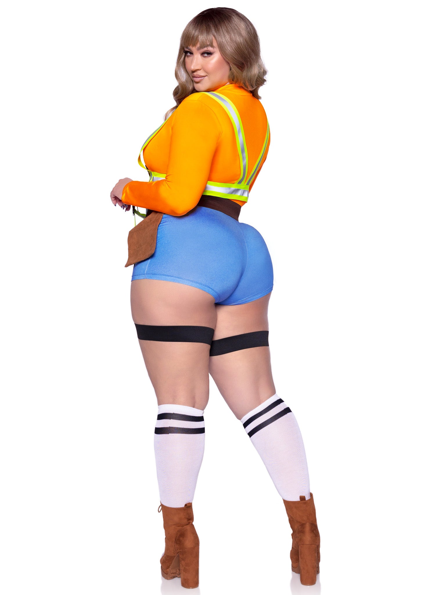 Brand New Nailed It Construction Worker Costume Leg Avenue 87108X - Picture 7 of 7
